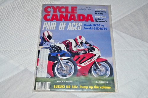 Cycle canada honda rc30 august - rc30,