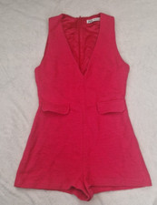 Womens Zara pink playsuit Xs