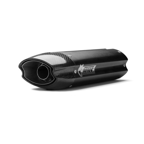 Mivv black slip exhaust - black,