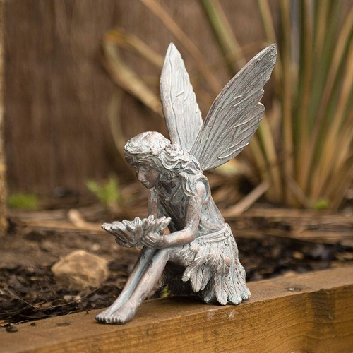 Garden fairy ornament statue - garden,