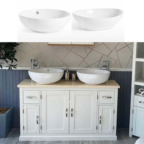 Double bathroom vanity unit - bathroom,