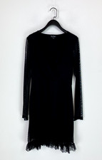 Miss Selfridge Black Sheer