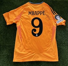 Kylian Mbappe Signed Real