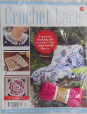 Hachette Crochet Lace Partwork magazine Collection #40 Make Gorgeous lace throw