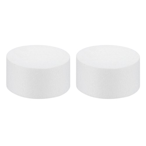 Round foam cake dummy inch - inch, x
