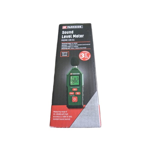 Parkside sound level - sound, meter