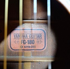 YAMAHA FG180 red label L.R