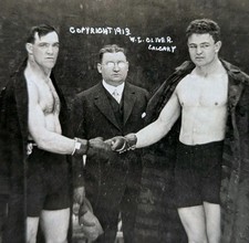 RPPC Luther McCarty Boxing