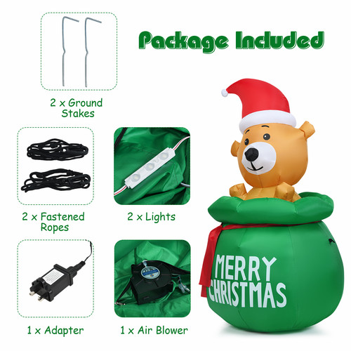 Lights inflatable - lights, 1.5m