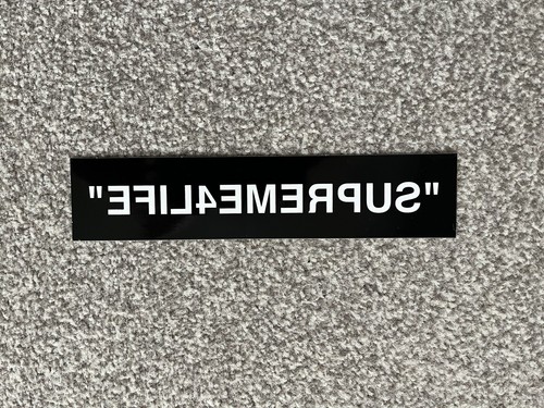 Supreme fw24 life sticker - 4,