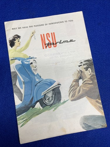 Nsu prima scooter - nsu,