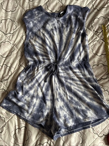 Blue white tie dye - blue,