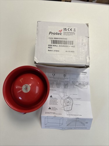 Protec fire 6000 ssr - 6000/ssr/vad, red