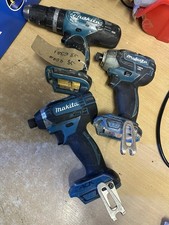 Makita Cordless Impacted Drill X 2 & Combi Drill