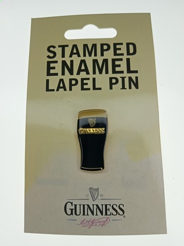 Vintage guinness enamel lapel - vintage,