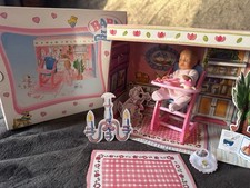 Baby Born High chair Set and Doll