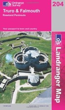 Landranger Map 204 Truro and