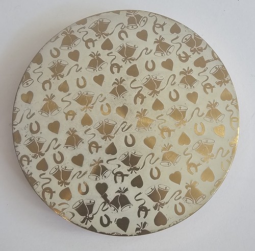 Vintage 1950s wedding powder - wedding,