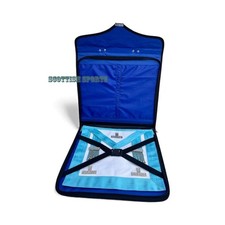 Masonic Regalia MM,WM,Master mason Worshipful Master Apron Case Soft Imitation