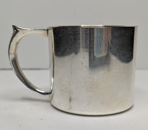 Vintage silver plated baby - plated, cup