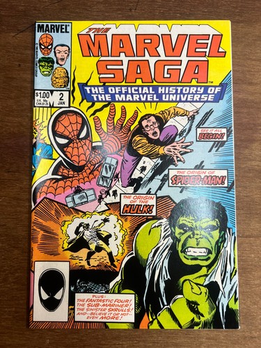 Marvel saga comics - marvel,
