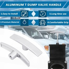 2 Pcs Rv Waste Valve Handles