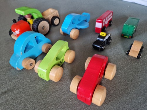 Collection wooden toys - wooden,