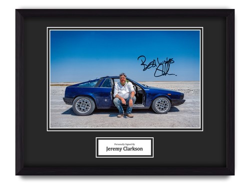 Jeremy clarkson signed 16x12 - clarkson,