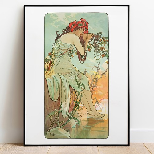 Mucha art print - -, fine