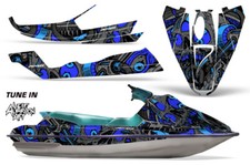 Jet Ski Graphics Kit Decal For Sea-Doo Bombardier GTS 1992-1997 TUNE IN BLUE