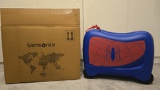 Samsonite Dream Rider Ride On Spider Man Suitcase Kids Toddler Luggage Carry Bag