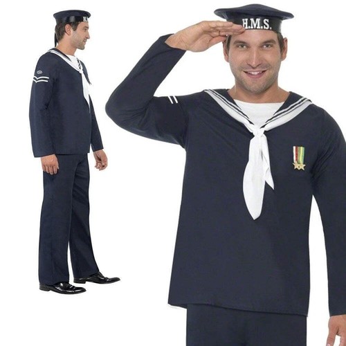 Mens sailor hat scarf marine - mens,