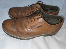 BARBOUR Mens Leather Broges