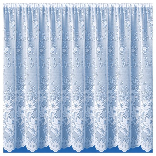 Floral lace white net - lace,