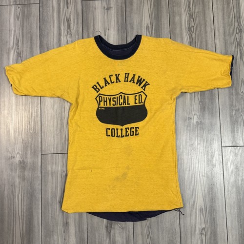 Vintage 80s black hawk - black, college