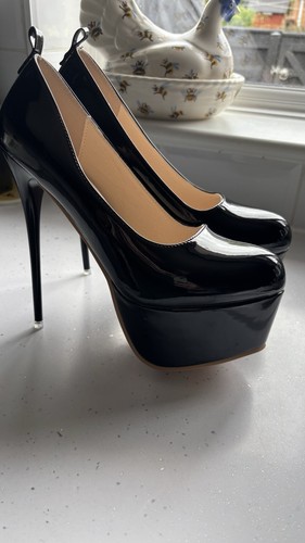 Ladies trans high heel - trans,