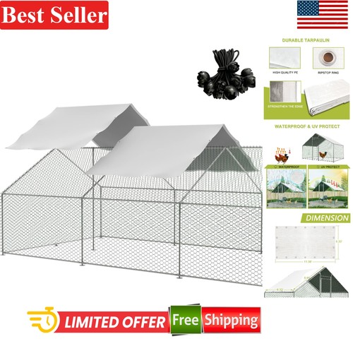 Outdoor metal chicken coop - outdoor,