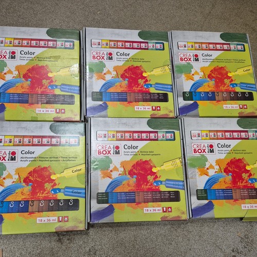 Joblot acrylic paint - acrylic,