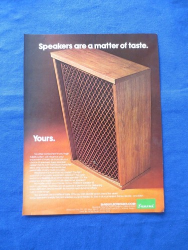 Sansui speakers magazine - sansui,