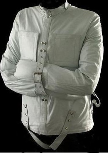 Real leather straight - ,