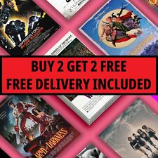 Cult Classic Movie posters Cinema Wall Art Classic Film Poster Prints