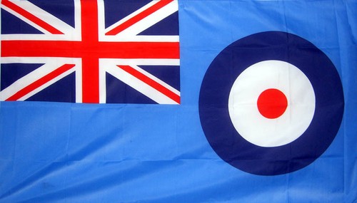 Raf ensign flag - ensign, 18"x12"