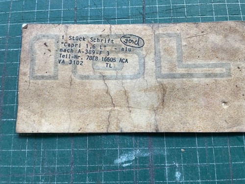 Ford capri badge - capri, sticker