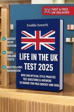 Life in the UK Test book 2025 Edition Study Guide – UK Delivery
