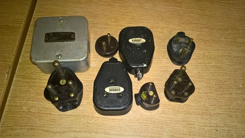 Job lot old plugs - lot,