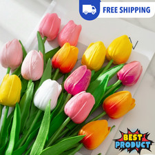 10pcs Artificial Tulip Flowers
