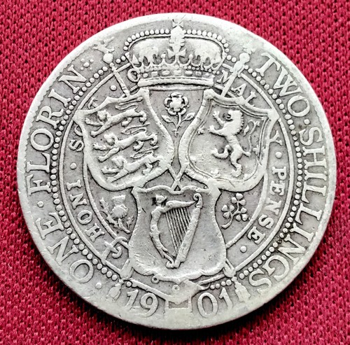 1901 florin silver - 1901,