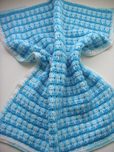 New baby blanket - baby, crochet