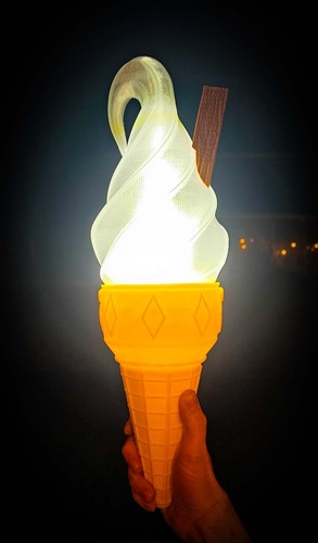 Pair ice cream van - of,