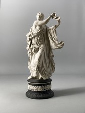 Wedgwood Jasperware Jasper Black Basalt Herculaneum Dancers Hours Muse Figurine